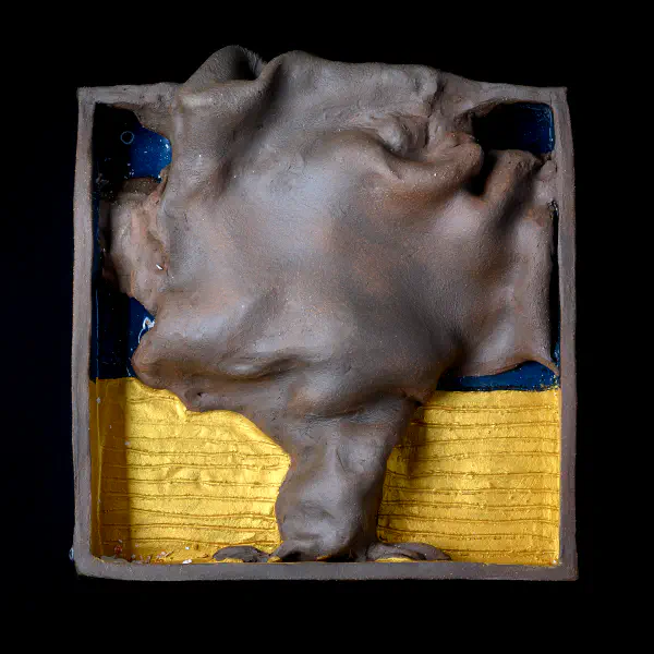 Clay, slip and glaze