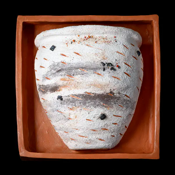 Clay, slip and glass